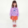 Paarse sweater met mannetje - Sweatshirt morning hugs mauve 